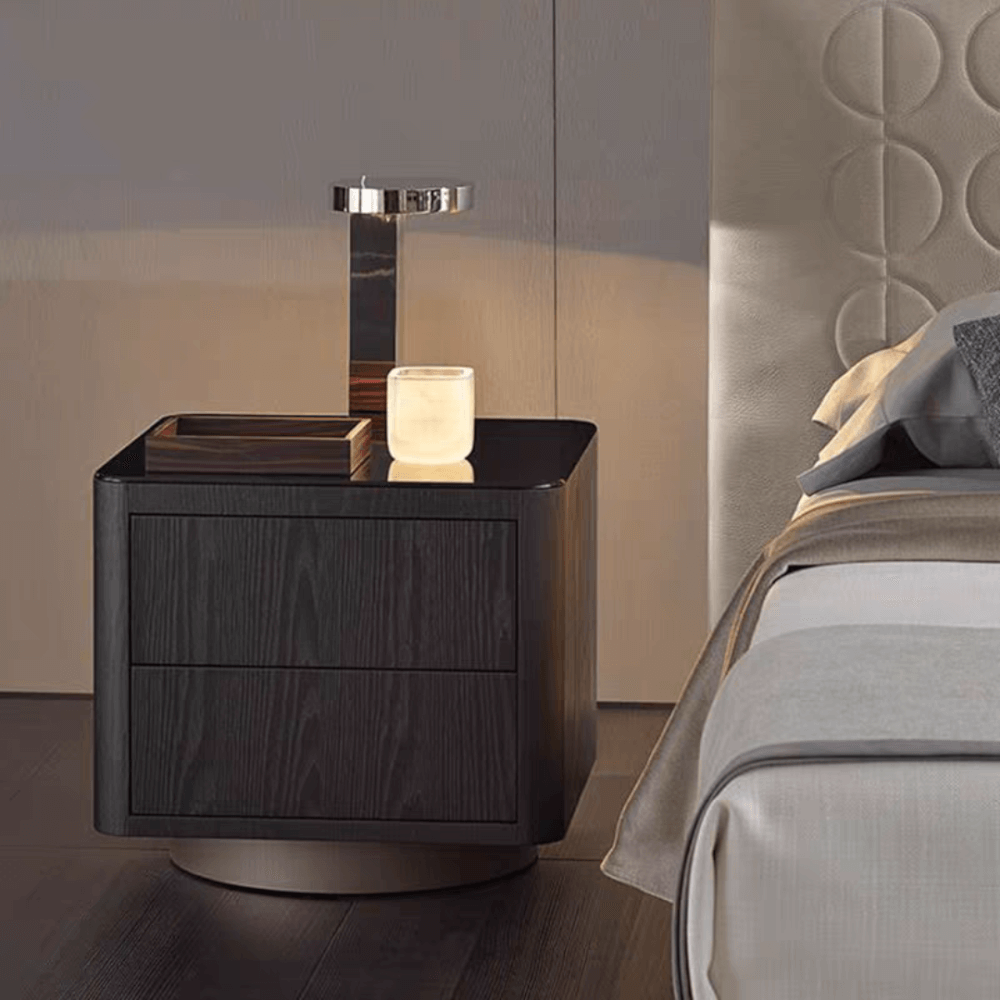 ตู้ข้างเตียง MJhomedesigns TB579 ดำ_1